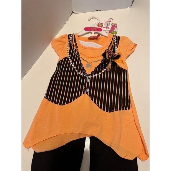 Trendy girl legging set size 2T NWT - Picture 3 of 5